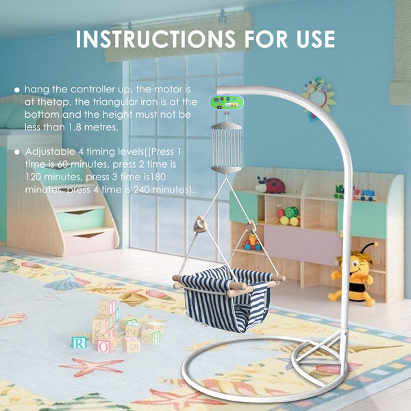 Baby Cradle Controller and Swing Replacement Motor (With PLUG Adaptor)