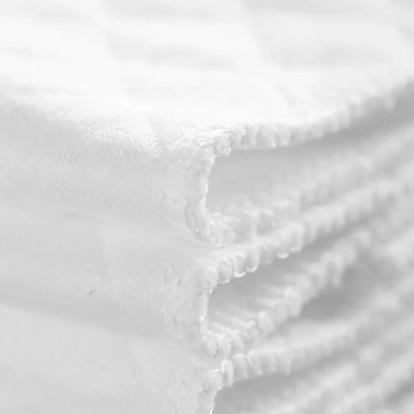 10PCS/Set Eco-Friendly Reusable Baby Diapers Cloth Diapers 3 Layer Insert 100% Cotton - (6.5-33lbs.)