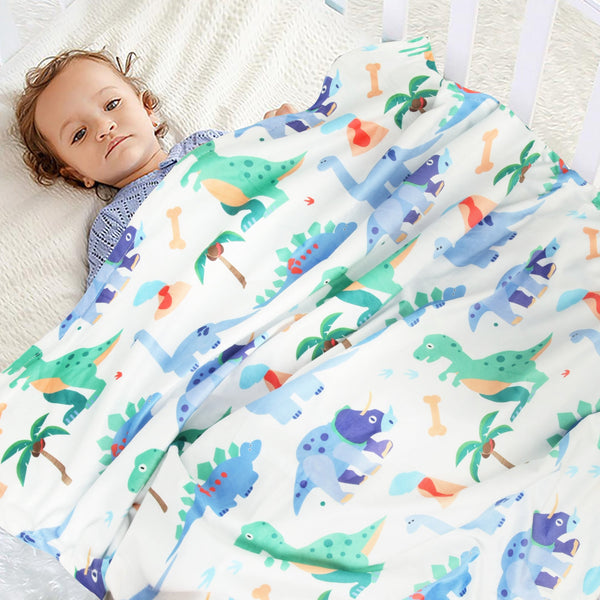 Cotton Baby Swaddle Receiving Blankets - 39.37x29.5inch