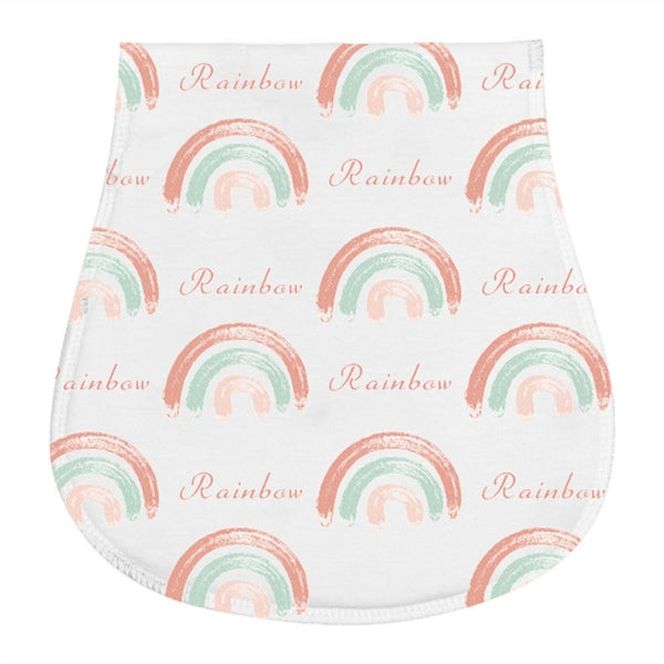 Baby Burp Cloths for Girls & Boys - Absorbent 2 Layer Towel 100% Cotton