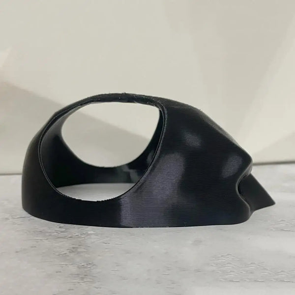 Cat Bat Cosplay Hat Cat Face Cushion Plastic Black Make-up Half Face Cover Animal Themed Face Mask For Pets Cats Lover Headgear