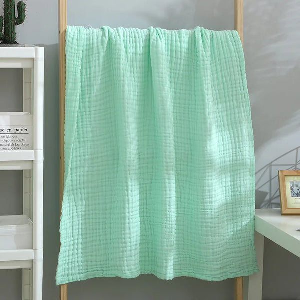 100% Cotton Gauze 6 Layer Swaddle Multipurpose Baby Blankets
