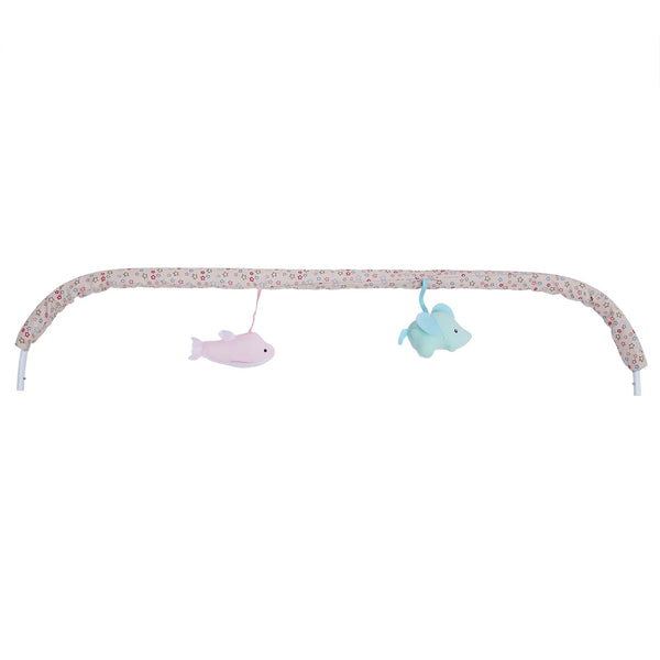 Automated Baby Swing (With Timer+Bluetooth Music+Mat+Pillow+Remote 5 Gears Adjustable)