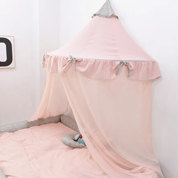 Kids Teepee Tents Play-House Netting Decor