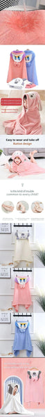 Hooded Super Soft Kids Bath Towels