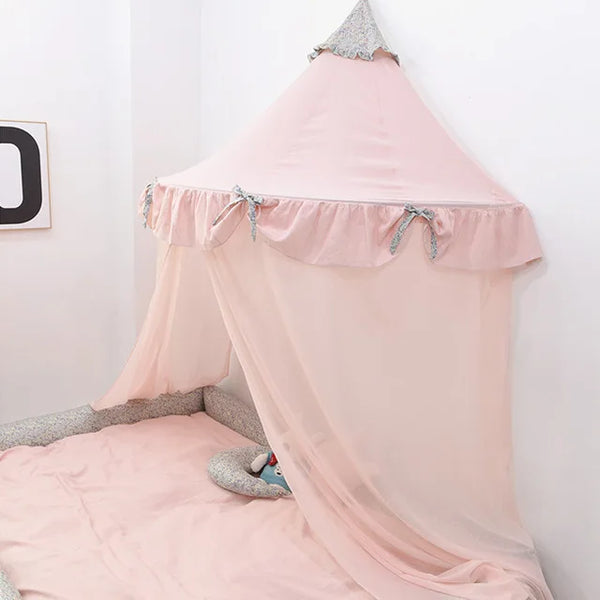 Kids Teepee Tents Play-House Netting Decor
