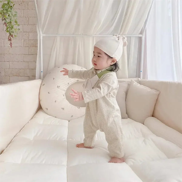 Cresent Shaped Baby Nursing, Nursery Decor Soft Cotton Pillow