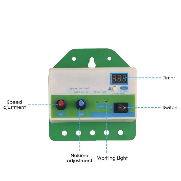 Baby Cradle Controller and Swing Replacement Motor (With PLUG Adaptor)